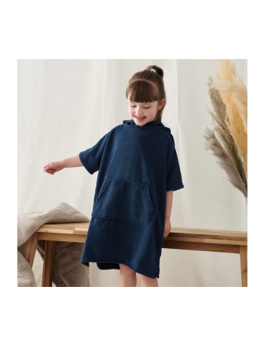 TOW-TC811-Kids Towelling Poncho